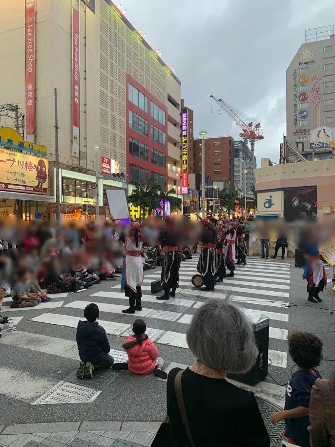 彼女さんと一緒に沖縄旅行をした。