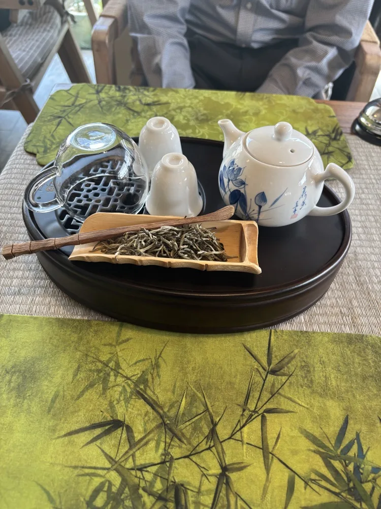 「壹間茶屋」で中国茶を楽しんできた。