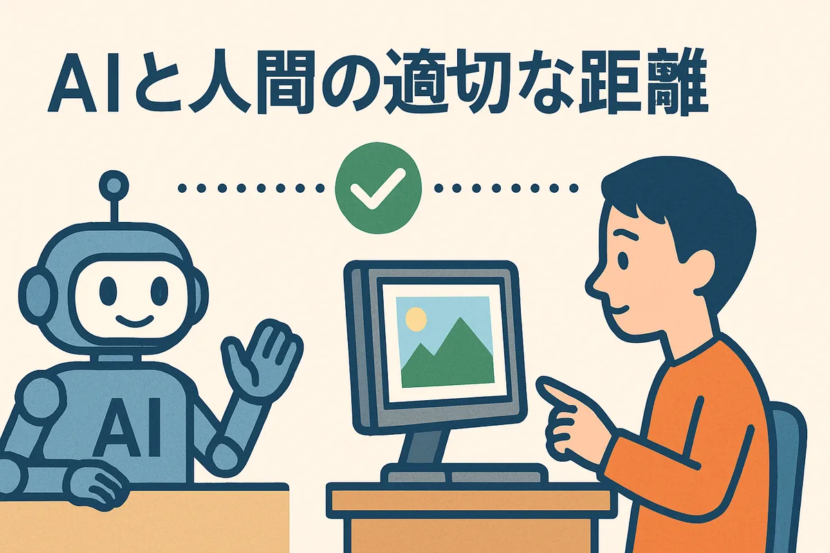 AIに頼りきりの自分に恐怖感を感じてる。