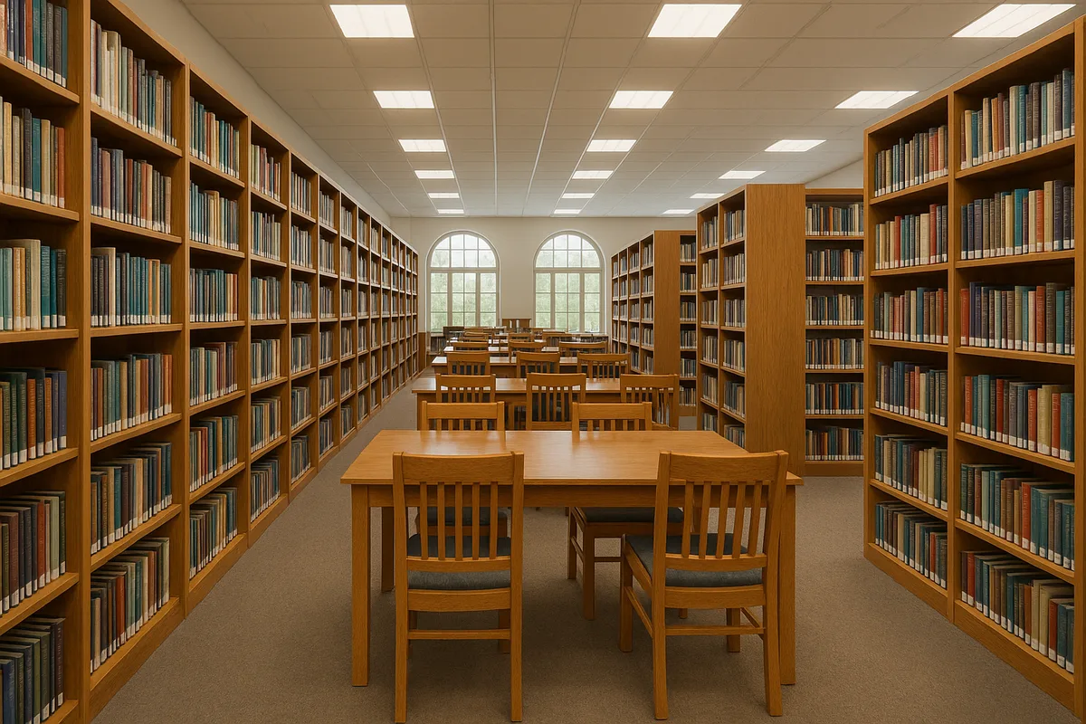 休日は図書館に行って調べ物をしてくる。