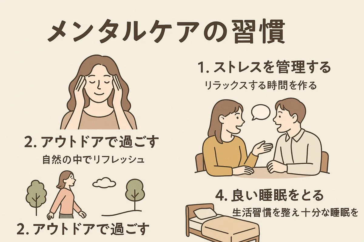 メンタルケアの方法って普段から練習してないと意味ない。