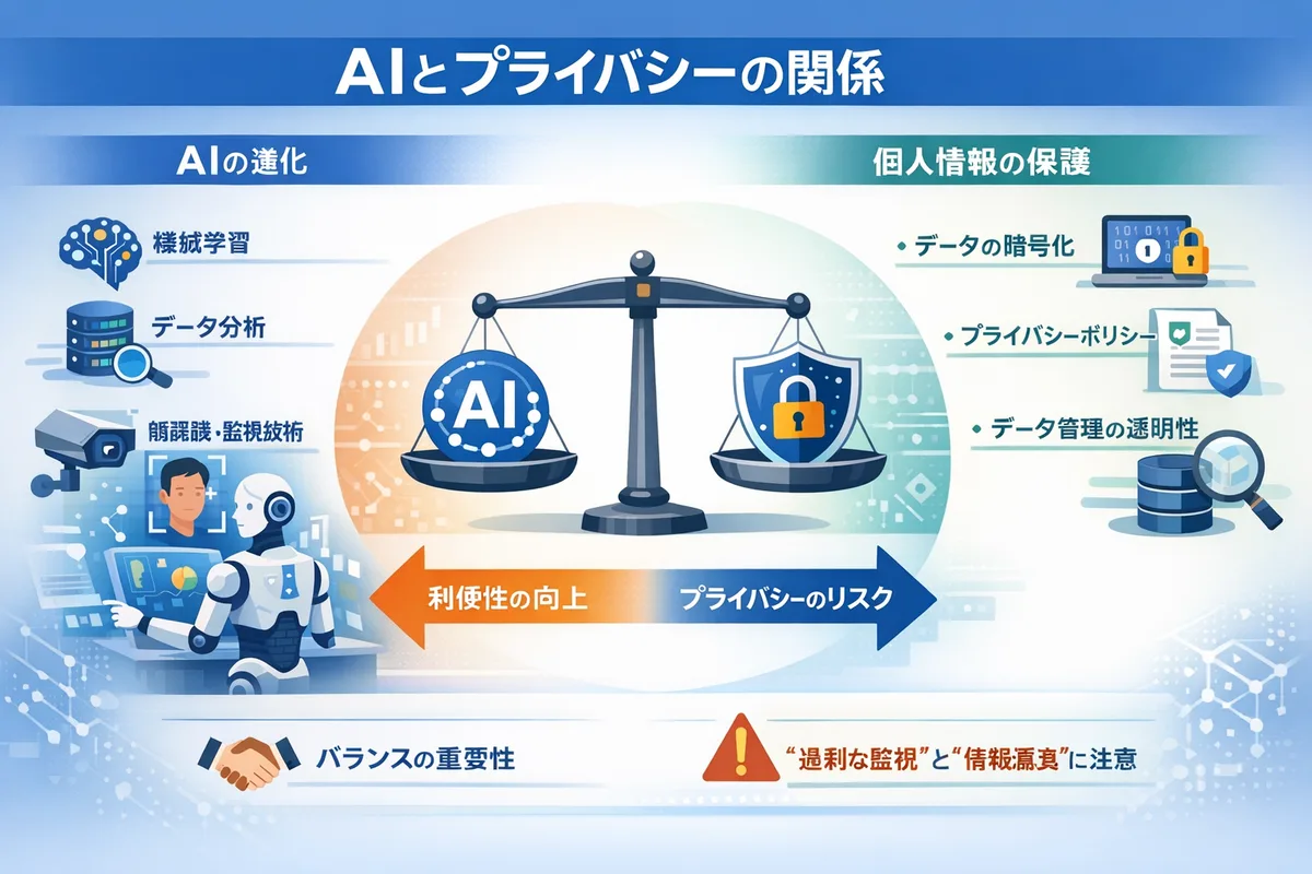 AIにプライバシーを預けるのもどうだろうという気持ちがある。