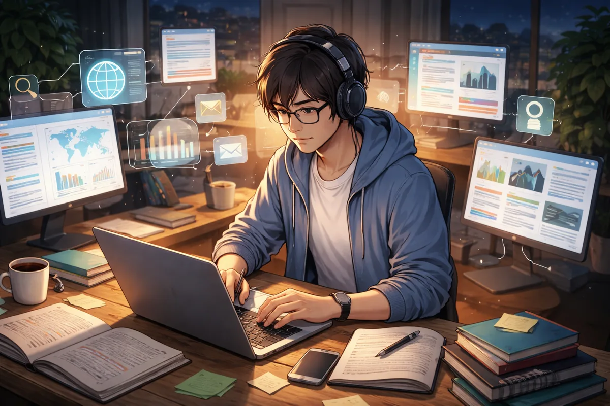 AIを情報収集に使う方法なんか色々と考えているね。