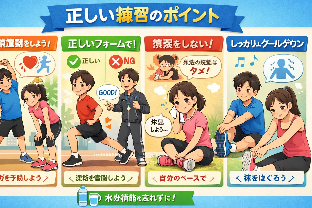 正しい練習のやり方を研究したいよな。