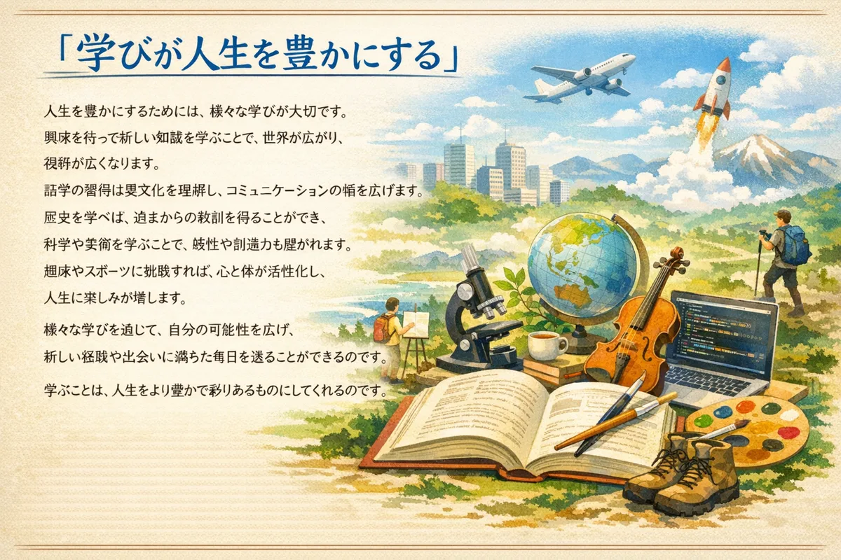 人生の道に遠回りはないのかもしれん。