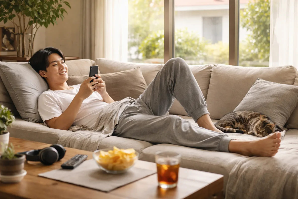 今日は「純度100%の休日」の日だった。