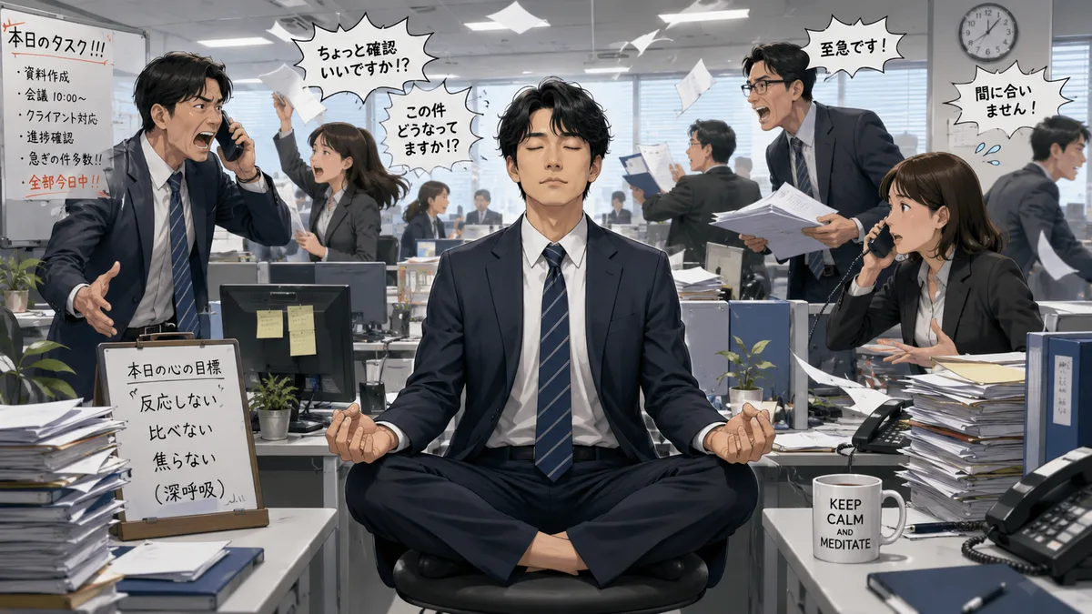 嫌な上司がいたから瞑想と認知行動療法を極めてしまった。