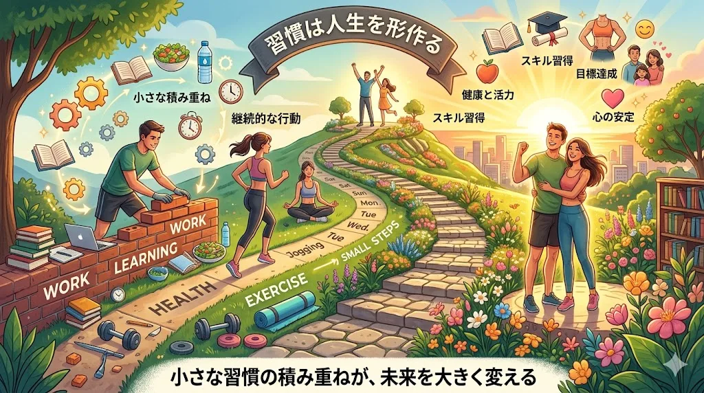 習慣は人生に対して複利で効く。