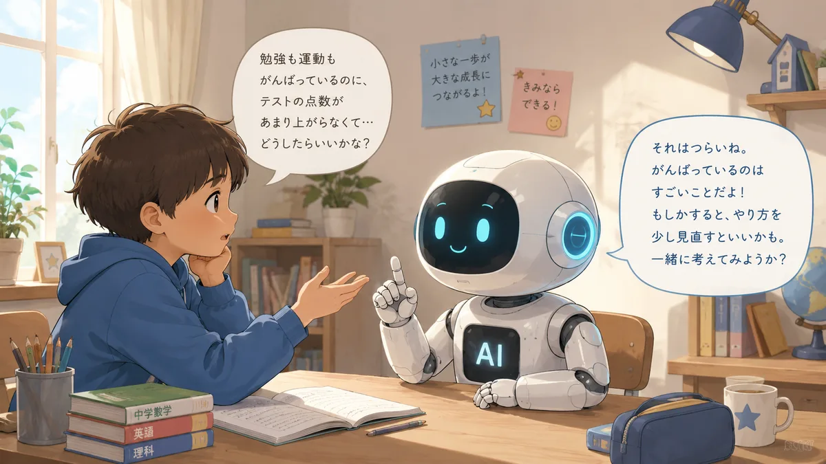 AIを子供の相談相手にするのは是か否か？